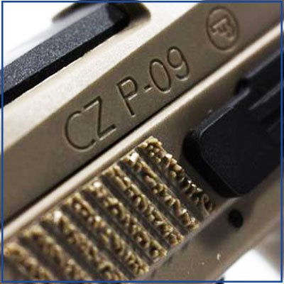 ASG CZ P-09 Duty Polymer GBB Pistol