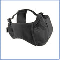 Bravo Carbon V4 Strike Steel Mesh Mask w/ Ear Protection