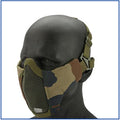 Bravo/Matrix V3 Strike Steel Metal Face Half Mask