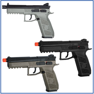 ASG CZ P-09 Duty GBB Pistol - Threaded Barrel Variant