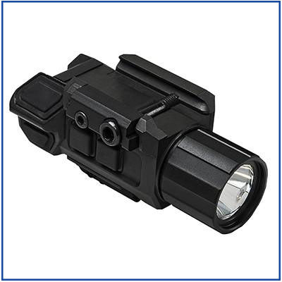 VISM - 200L LED Pistol Flashlight with Strobe/Green Laser