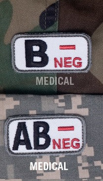 Blood Type Patches